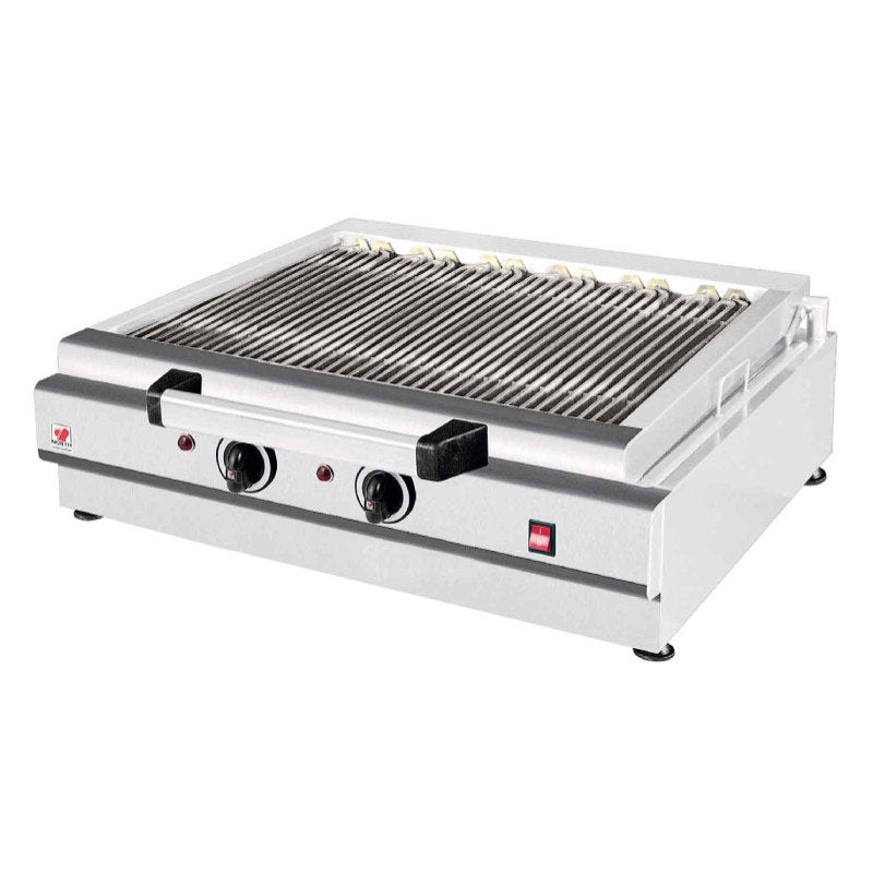 Vattengrill El 2-zon 7,56 kW - Grillyta 565x475 mm