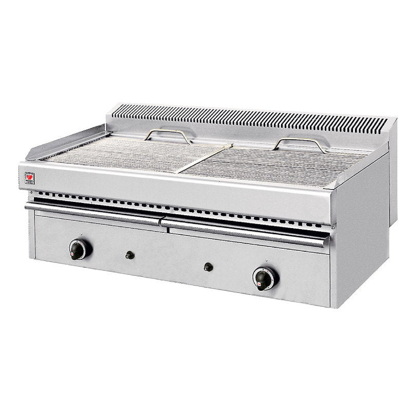 Vattengrill gas 2-zon, 18 kW - North V20