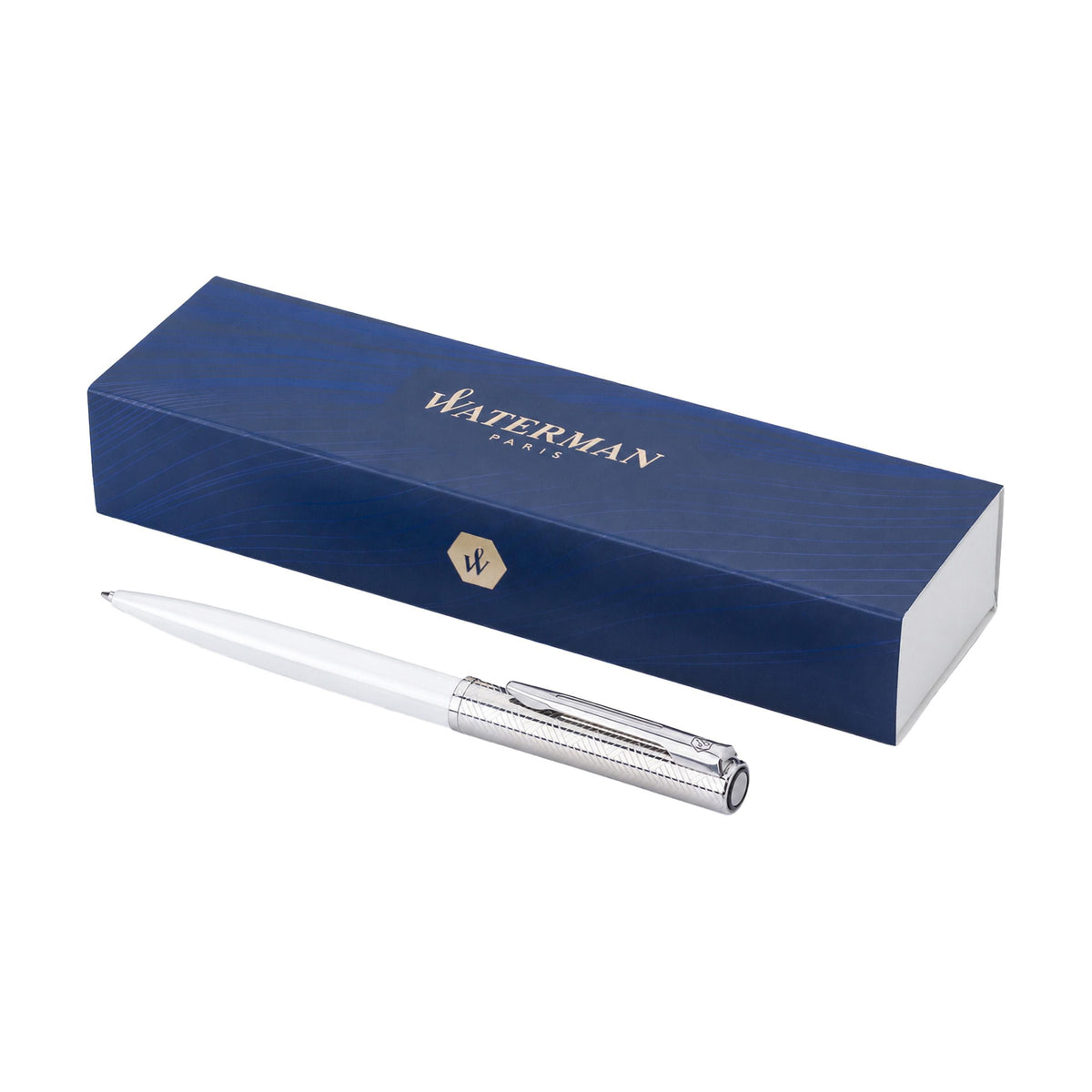 Waterman Allure Deluxe kulspetspenna | Rostfritt stål
