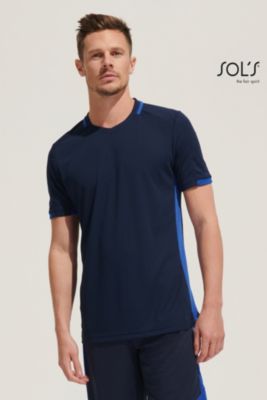 T-shirt, med meshkontrast, unisex, (CLASSICO)