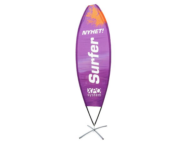 Beachflagga Premium Surfer (L)