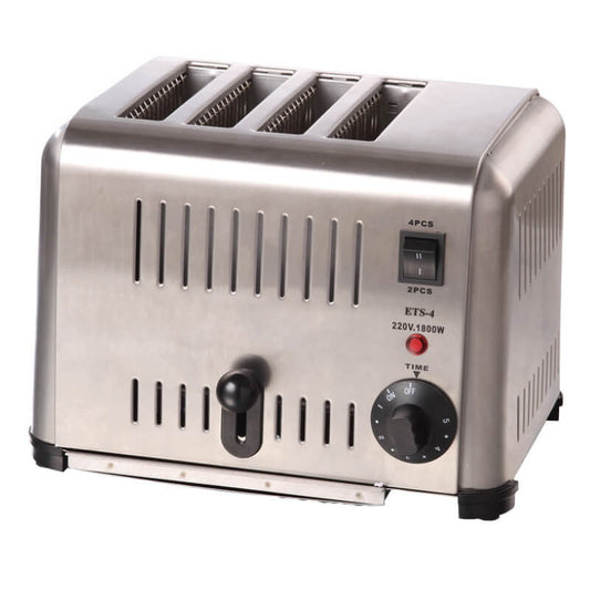 Brödrost 4 skivor, 1800 W