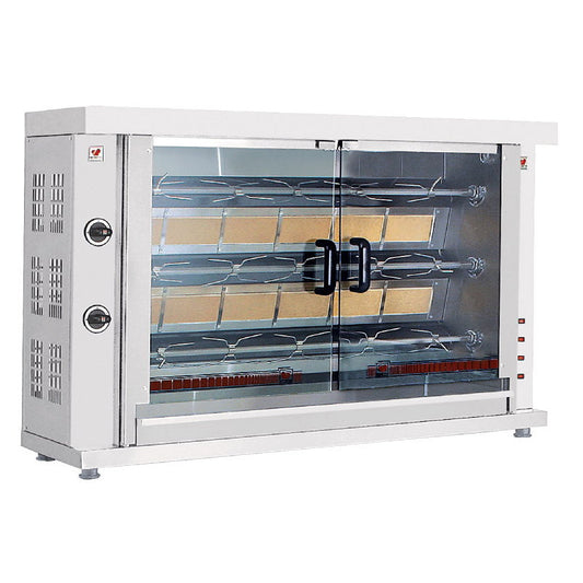 Kycklinggrill gas 3 spett, 12-15 st