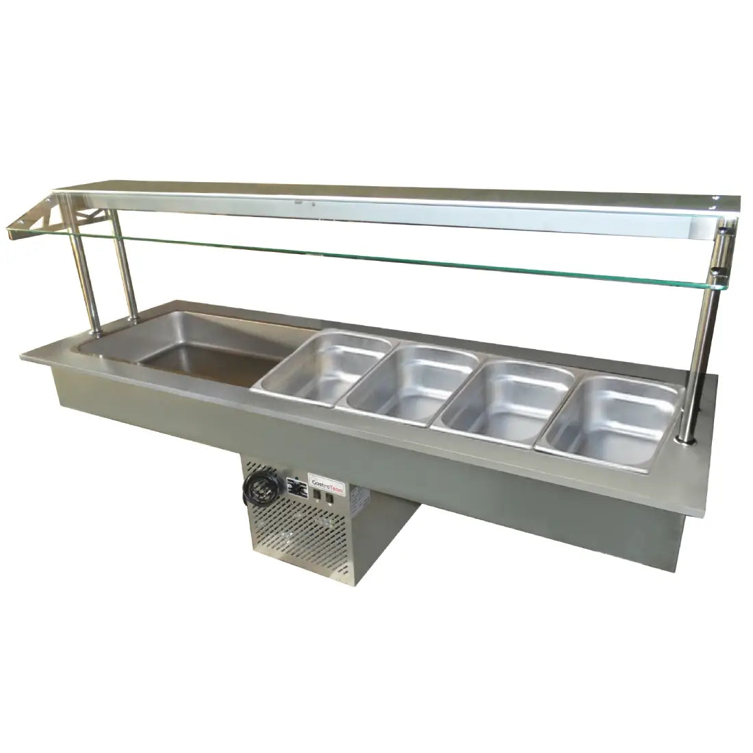 Drop-In 220 cm Kall buff 6xGN1/1