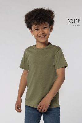 T-shirt, rund hals, (Regent Fit Kids)