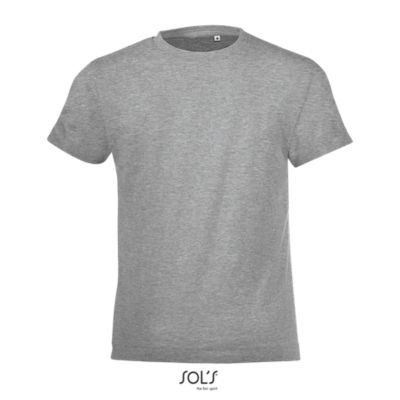 T-shirt, rund hals, (Regent Fit Kids)