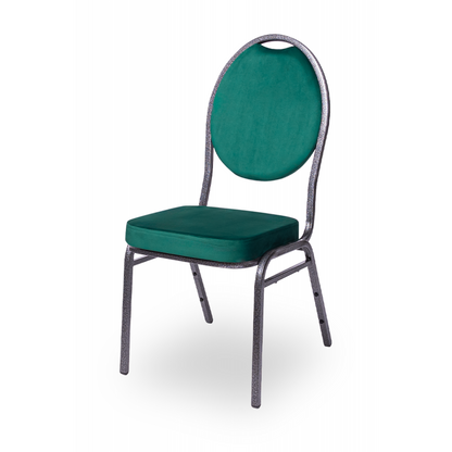 Bankettstol Melker Grön Sammet