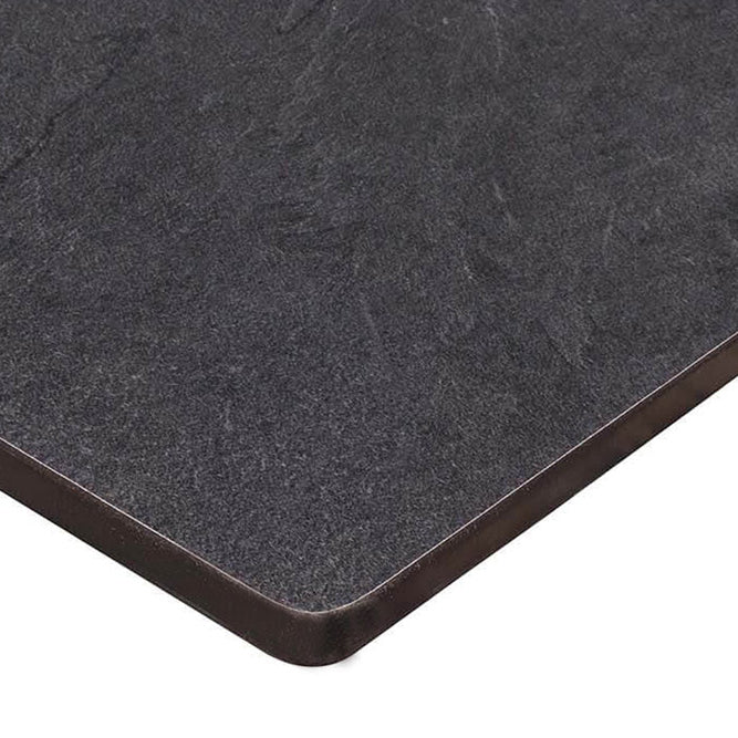 Bordsskiva Assar – kompaktlaminat 12 mm, mörk marmor