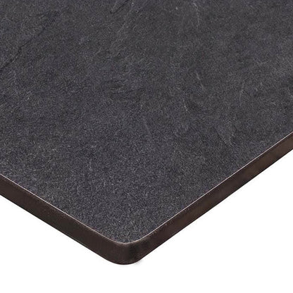 Bordsskiva Assar – kompaktlaminat 12 mm, mörk marmor