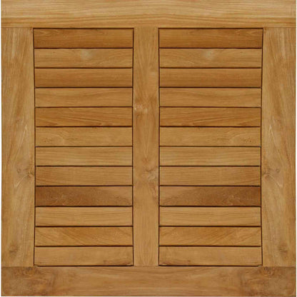 Bordsskiva Elis – massiv teak 27 mm
