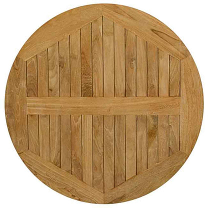 Bordsskiva Elis – massiv teak 27 mm