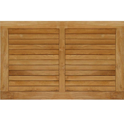 Bordsskiva Elis – massiv teak 27 mm
