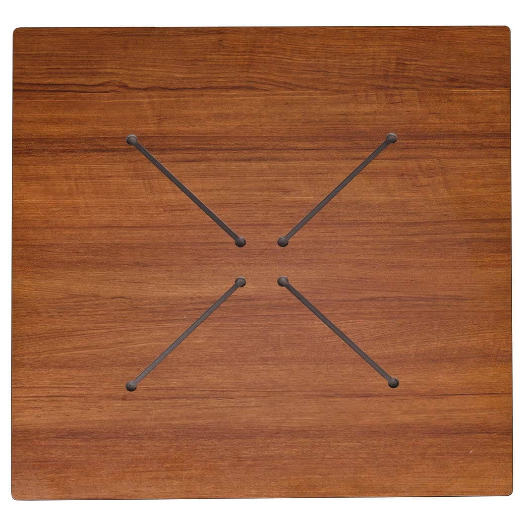 Bordsskiva Evert – kompaktlaminat 12 mm, natural teak