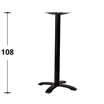Bordsstativ Gävle – Kvadratisk fot / Barbord 108 cm