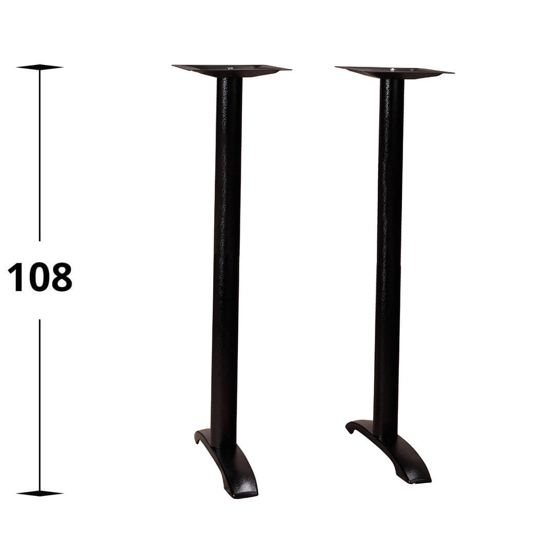 Bordsstativ Gävle – Tvådelat stativ / Barbord 108 cm