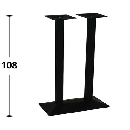 Bordsstativ Kalmar – Rektangulär fot / Barbord 108 cm
