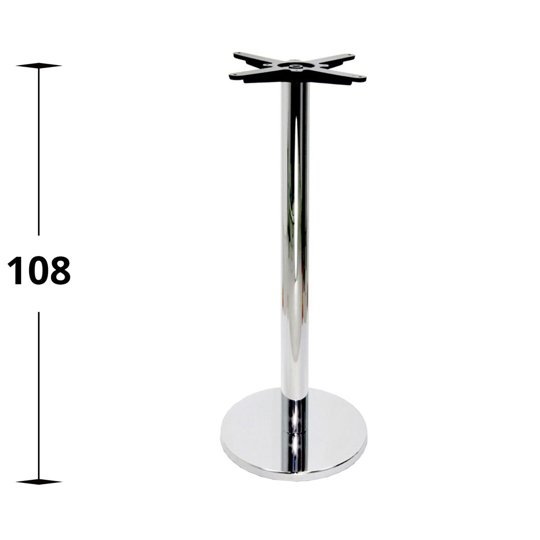 Bordsstativ Lund – Rund fot / Barbord 108 cm