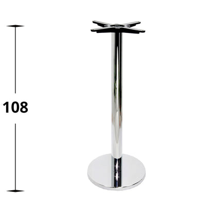 Bordsstativ Lund – Rund fot / Barbord 108 cm