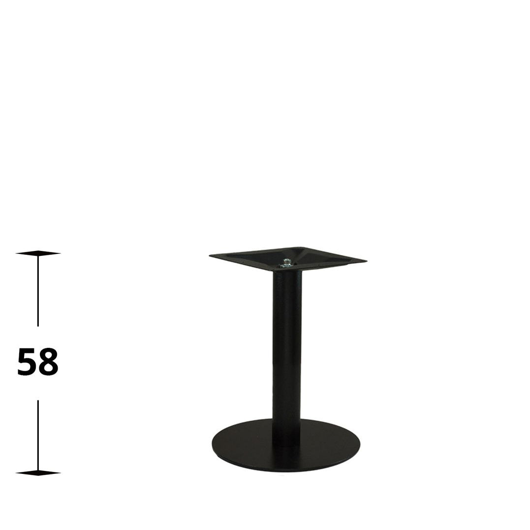 Bordsstativ Mora – Rund fot / Loungebord 58 cm