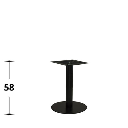 Bordsstativ Mora – Rund fot / Loungebord 58 cm