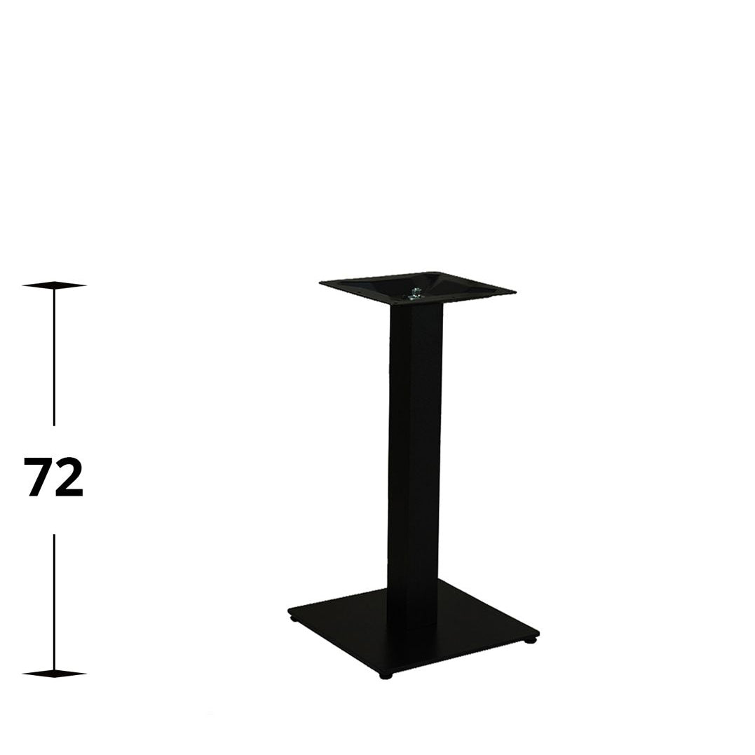 Bordsstativ Mora – Kvadratisk fot / Matbord 72 cm