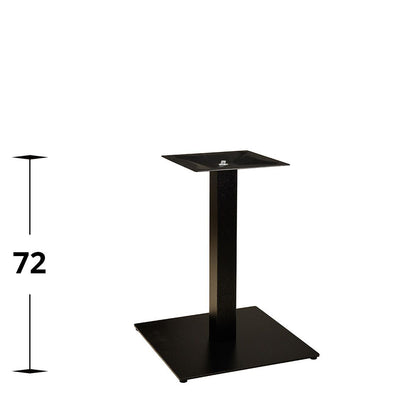 Bordsstativ Mora – Kvadratisk XL-fot / Matbord 72 cm