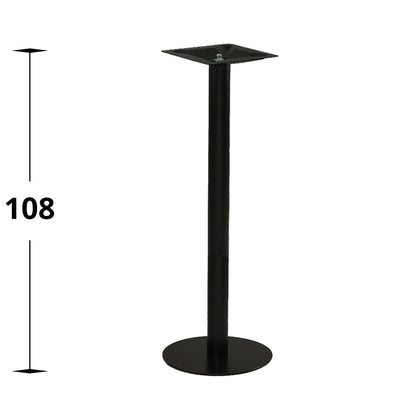 Bordsstativ Mora – Rund fot / Barbord 108 cm