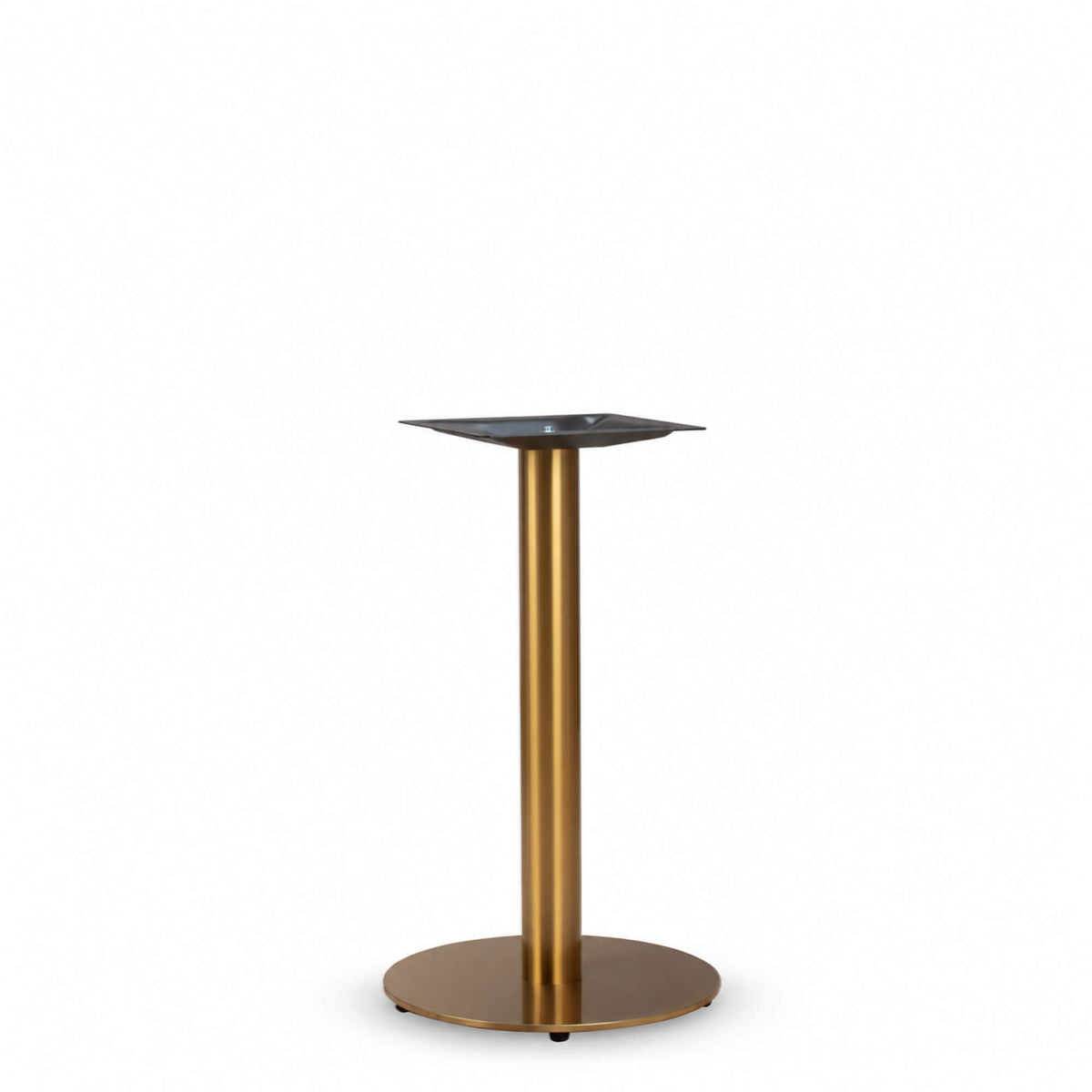 Bordsstativ Mora Metallic – Guld / Rund fot / Matbord 72 cm
