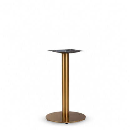 Bordsstativ Mora Metallic – Guld / Rund fot / Matbord 72 cm