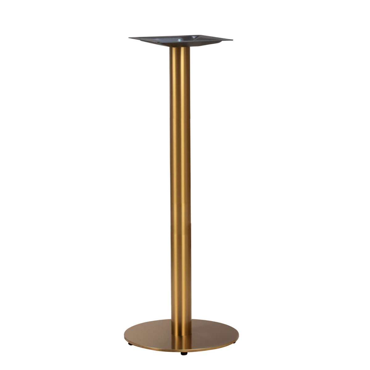 Bordsstativ Mora Metallic – Guld / Rund fot / Barbord 108 cm