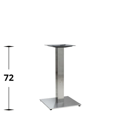 Bordsstativ Visby – Kvadratisk fot / Matbord 72 cm