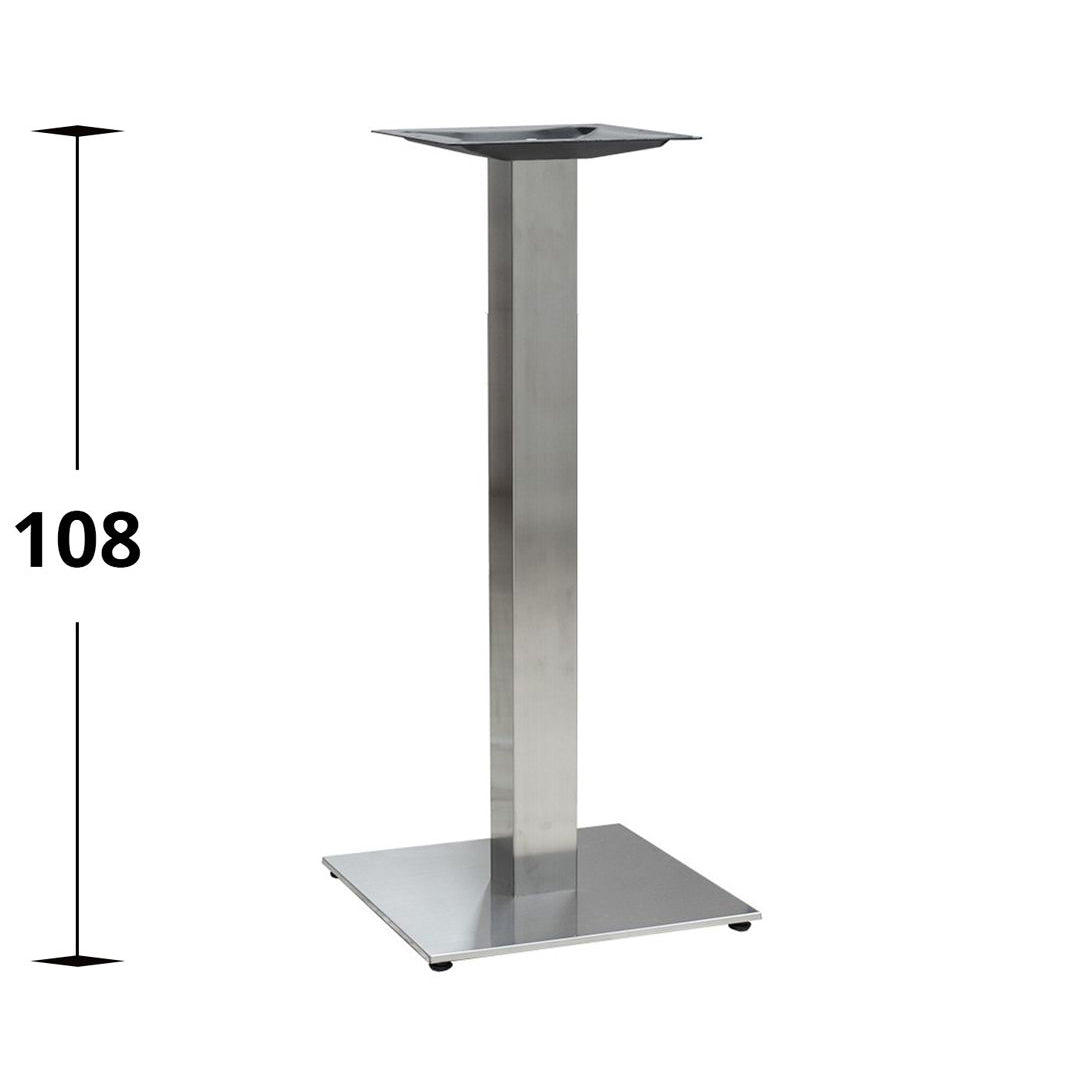 Bordsstativ Visby – Kvadratisk fot / Barbord 108 cm