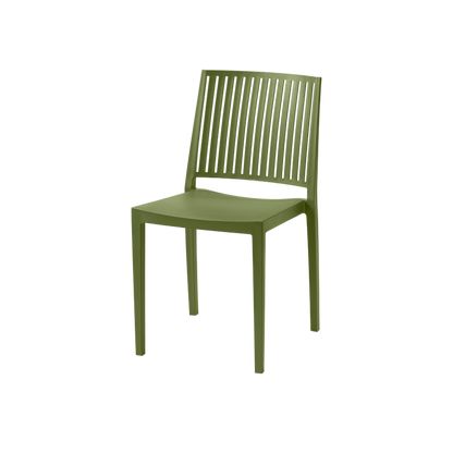 Caféstol Milla Olivgrön