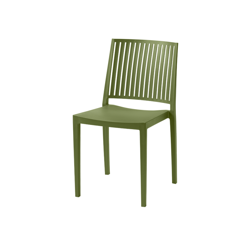 Caféstol Milla Olivgrön
