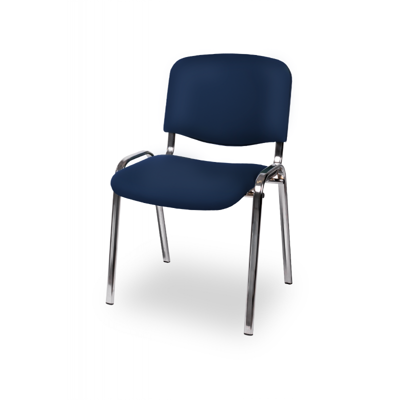 Konferensstol Majken Blå Konstläder