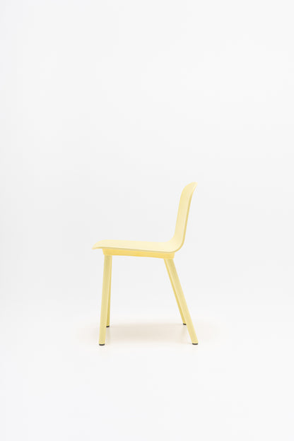 Nud Konferensstol, plywood med träunderrede