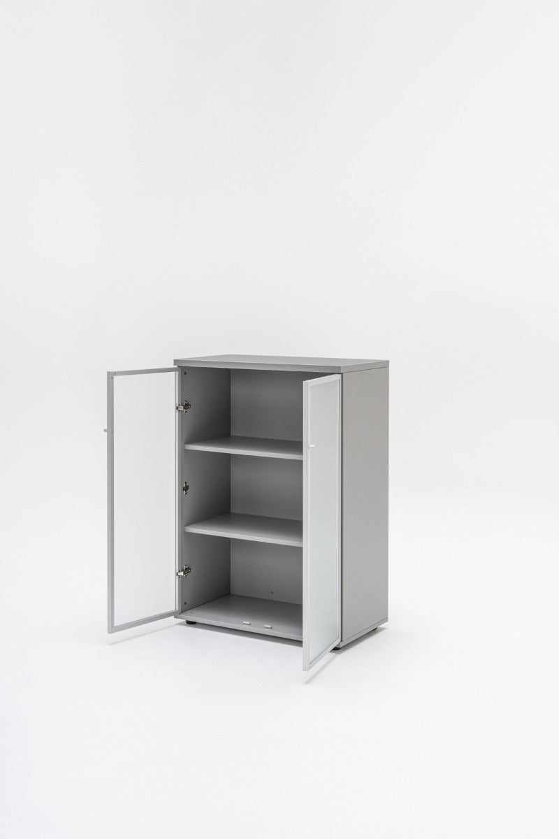 Standard glass-door cabinet