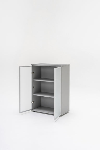 Standard glass-door cabinet
