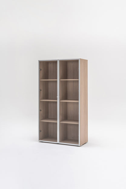 Mito glass-door cabinet