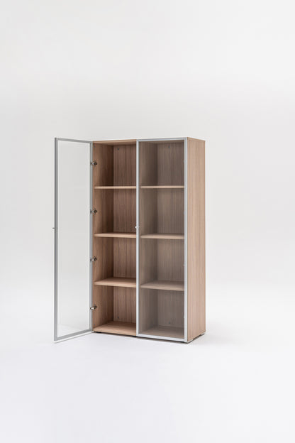 Mito glass-door cabinet