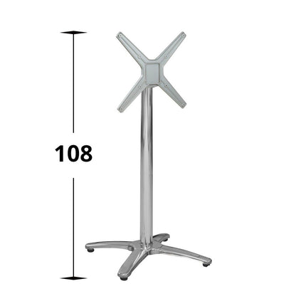 Fällbart utebordsstativ Varberg – barhöjd 108 cm