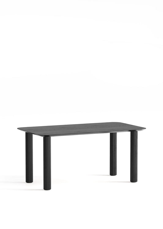 Filar Trämatbord, svart ek
