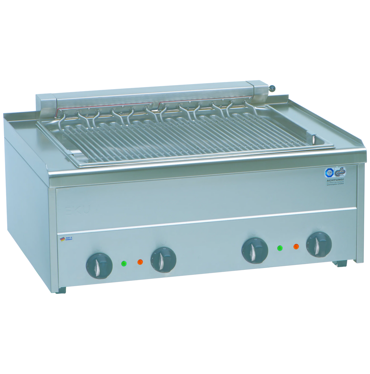 Vattengrill El 2-zon 8,16 kW - Grillyta 544x447 mm
