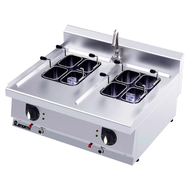 Pastakokare 12+12 liter 9 kW