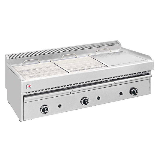 Vattengrill gas 3 zoner 24,9 kW - North T35