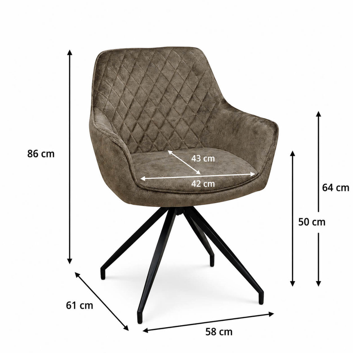 Karmstol Lennart – Cowboy 808 / Snurrfot
