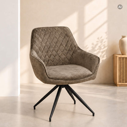 Karmstol Lennart – Marble 104 / Snurrfot