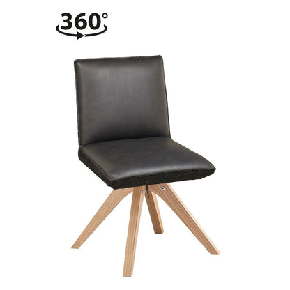 Klädd snurrstol Elin