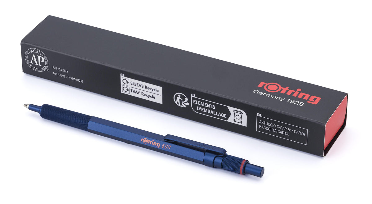 Rotring 600 kulspetspenna | Metall
