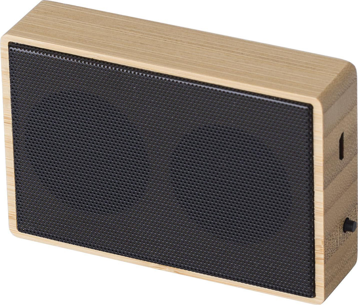 Trådlös högtalare Fox | Bambu | Solcellsdriven